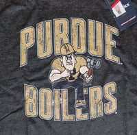 Image 3 of Fanatics Purdue Boilermakers T Shirt Mens Size XL Gray Short Sleeve NCAA Tee