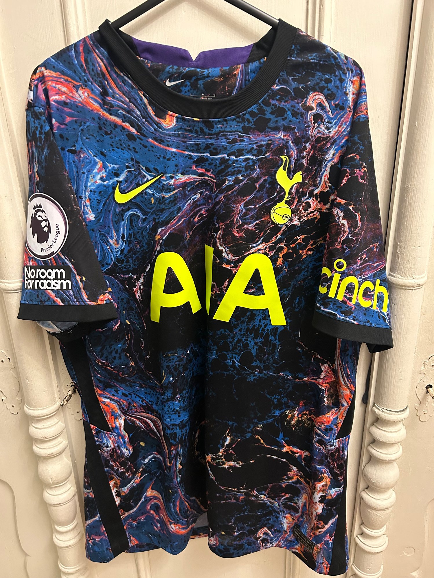Image of Tottenham Hotspur “SON 7” 2021/22 Away Shirt + patches (L)
