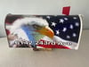 Patriotic Eagle Custom Mailboxes. Free delivery. Order now for Christmas.