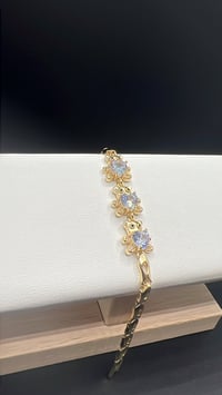 Image 2 of GOLD TEDDY BEAR BRACELET.