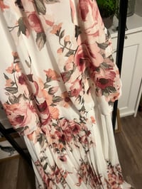 Image 2 of NWT flower pleated dress 