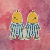 Bananas in pajamas sticker