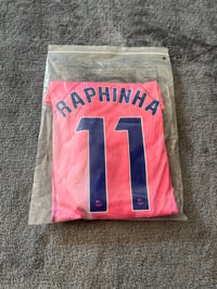 Image 3 of Barcelona pink/ blue Raphinha no.11