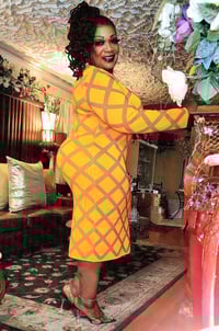 Image 2 of Crystal and knitt dress 1