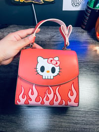 Kitty Flames crossbody 