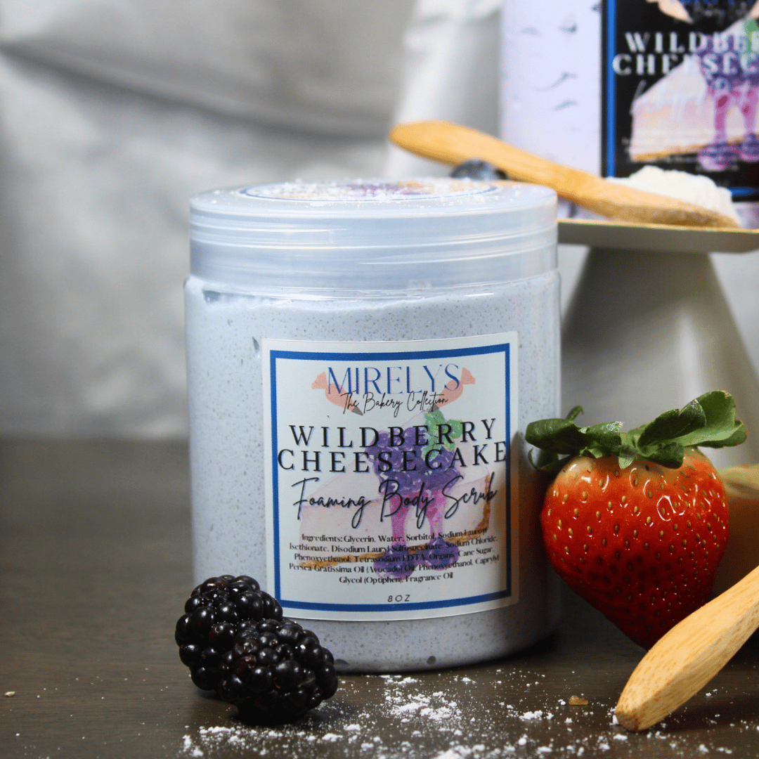 Wildberry Cheesecake Foaming Body Scrub