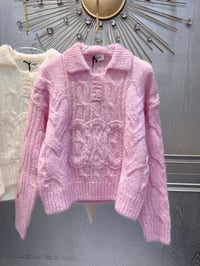 Image 6 of Cèline Button Sweater