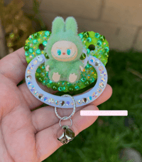 Green Labubu Adult Pacifier