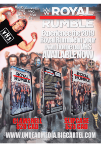 WWE Royal Rumble 2019 VHS