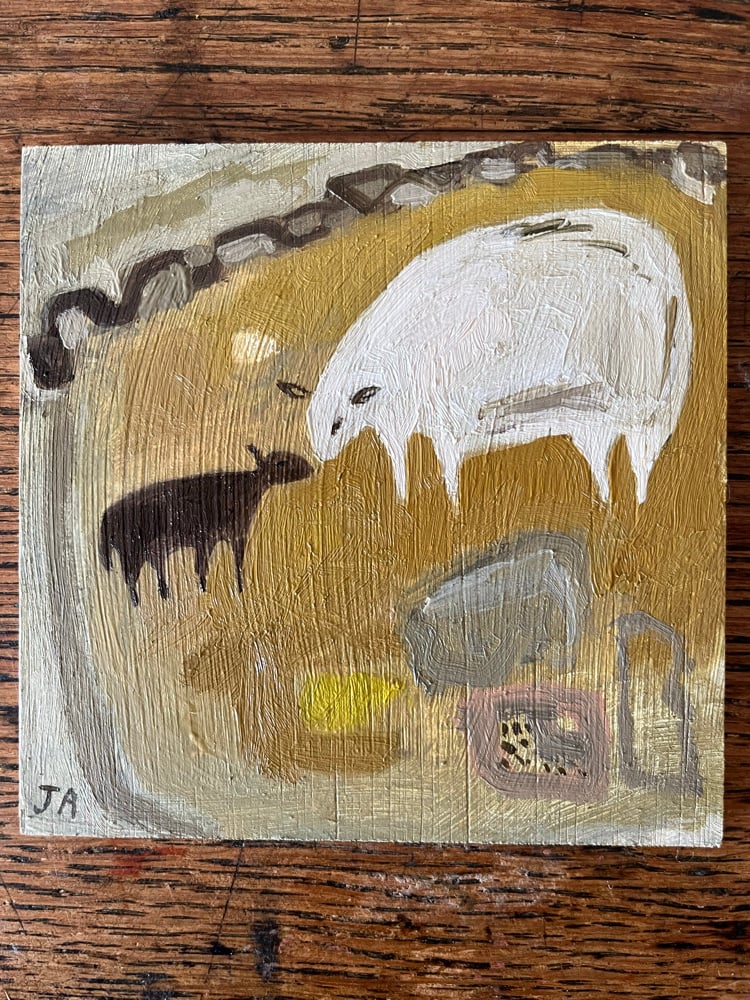 Image of Ewe and lamb. 