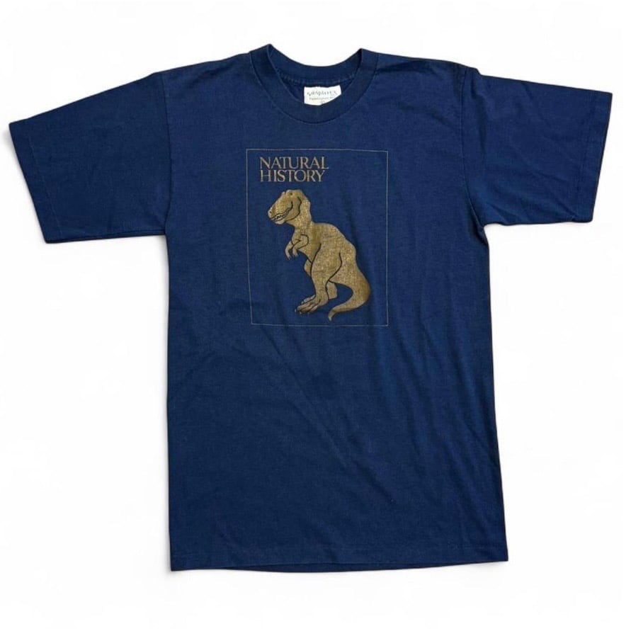 Image of 1990s National History T Rex Graphic Tee (L)