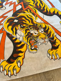 Image 2 of Original tiger painting 44x60cm 