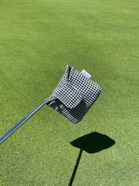 Image 5 of Navy Houndstooth Mallet and DF3 Putter Cover