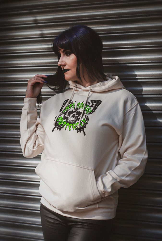 Image of  ANTISOCIAL BUTTERFLY HOODIE