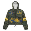 Askew Collections/ Army Fatigue/ Stallion / Women’s cropped windbreaker