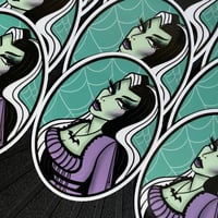 Lily- Laminated Sticker