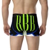 BOSSFITTED Neon Green and Blue Boxer Briefs