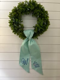 Easter Wreath Sash