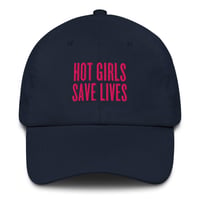 Image 5 of HOT GIRLS SAVE LIVES - THE BASEBALL HAT IN PINK