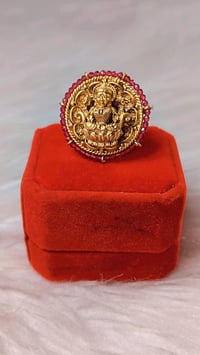 Image 4 of Goddess Laxmi Ring II_Adjustable Temple Ring