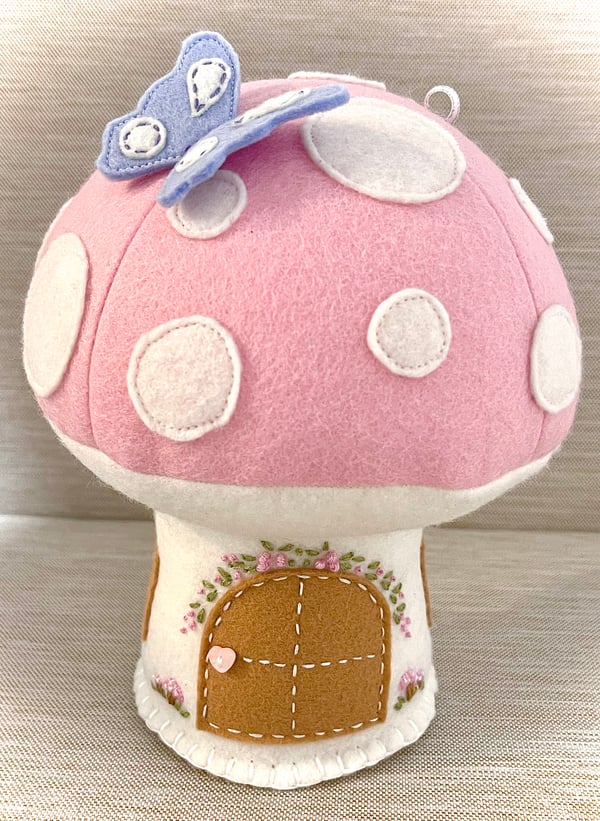 Image of Felt Mushroom House