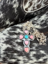 Image 6 of The Wildflower Cross Necklace