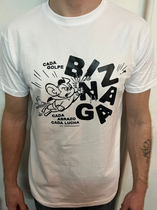 Camiseta 'Ratone' en color blanco