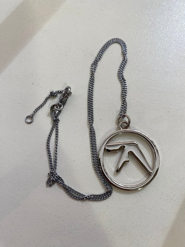 Fan-Made Aphex Twin Half Necklace