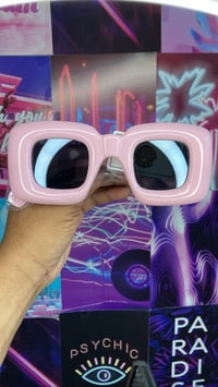 Image 2 of Pink Chunky Sunglasses 