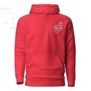 Image of Heart Hoodie (Red)
