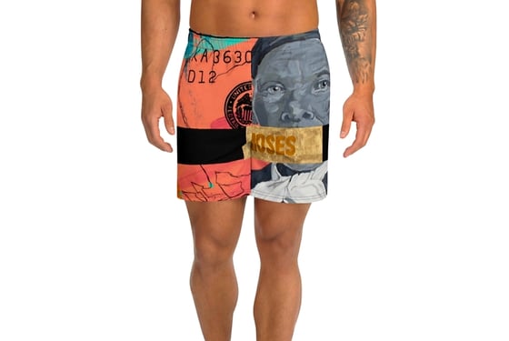Image of Black Moses Athletic Shorts (Pre-Order)