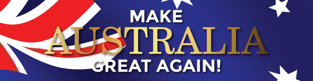 Image of Make Australia Great Again bumper sticker