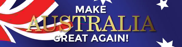 Image of Make Australia Great Again bumper sticker