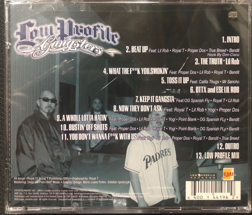 ●LOW LIFE MAFIA Low Life Mafia Represents Riding Deep & Dirty – CD