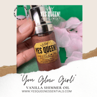 “You Glow Girl!” Vanilla Shimmer Oil 