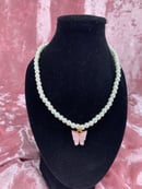 Image 2 of Pearl Butterfly Choker