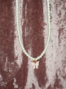 Image 3 of Pearl Butterfly Choker