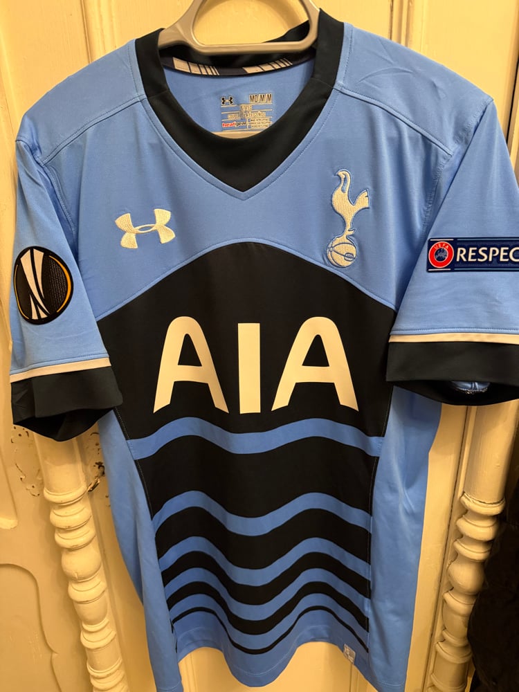 Image of PRE ORDER: Tottenham Hotspur “ALLI 20” 2015/16 Away Shirt + UEL patches (M)