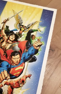 Image 4 of JUSTICE LEAGUE Limited Edition Giclée Art Print
