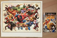 Image 2 of MARVEL HEROES Limited Edition Giclée Art Print