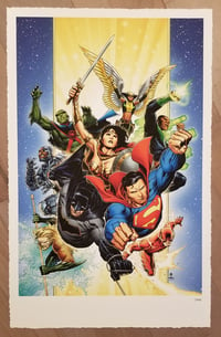 Image 1 of JUSTICE LEAGUE Limited Edition Giclée Art Print