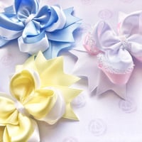 Image 1 of Baby Girl Hair Bow  Headband or Clip