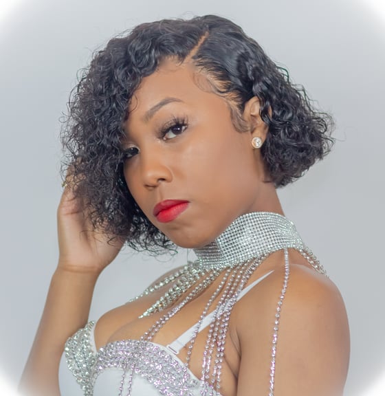 Image of Curly lace front 
