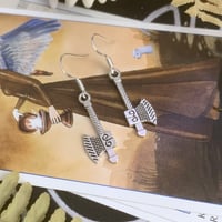 Pretty Hatchet Earrings
