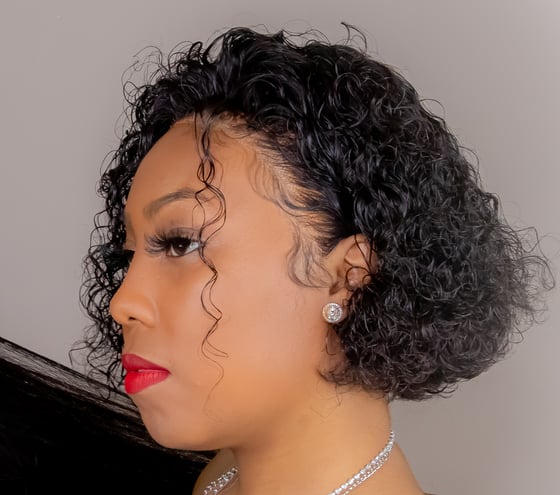 Image of Curly Pixie wig