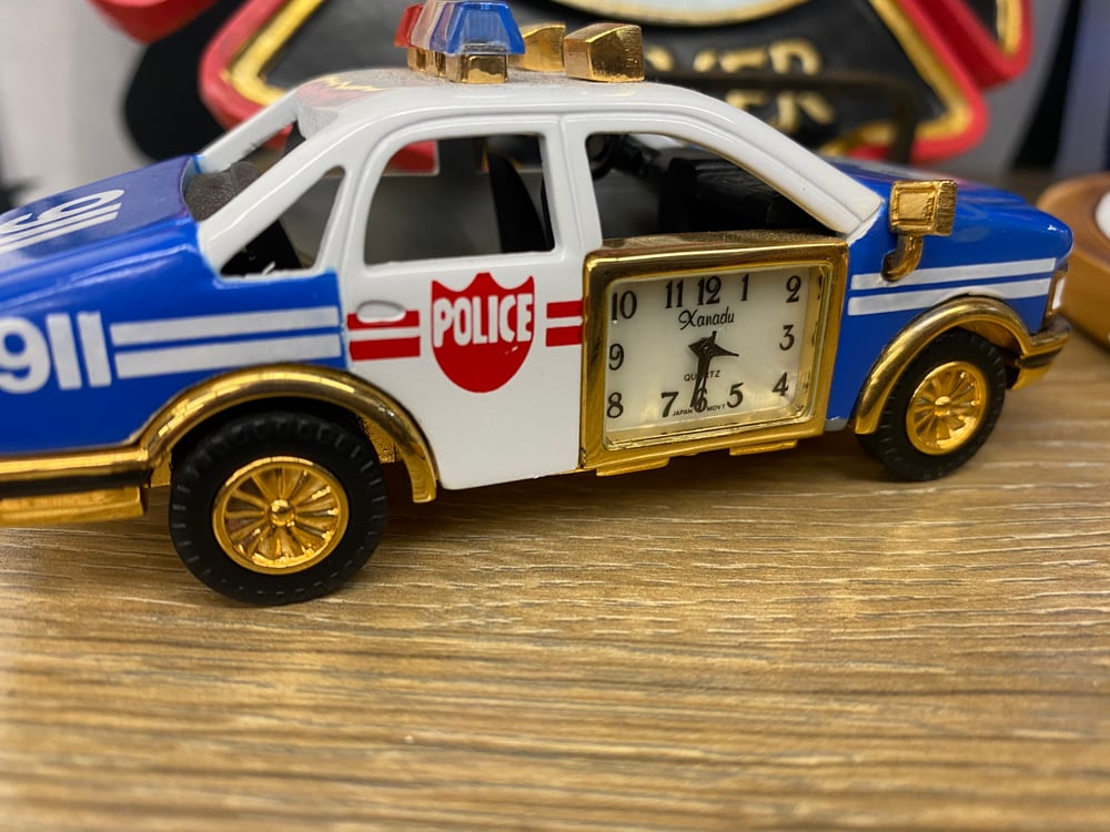 Novelty Emergency Vehicle Clock