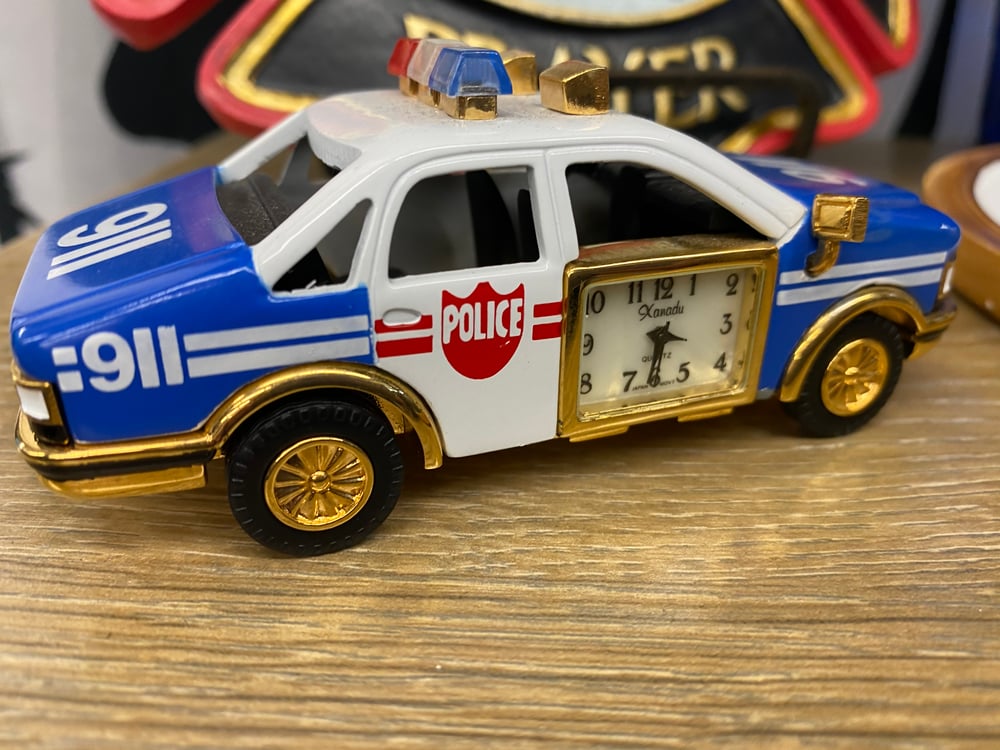 Novelty Emergency Vehicle Clock