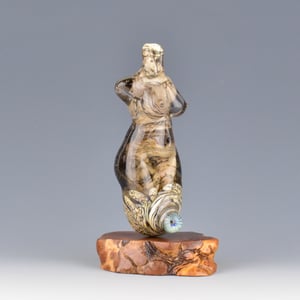 Image of XXL. Chateau Goddess - Flamework Glass Sculpture Bead