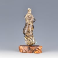 Image 3 of XXL. Chateau Goddess - Flamework Glass Sculpture Bead