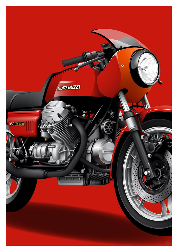 Image of Moto Guzzi LeMans MK1
